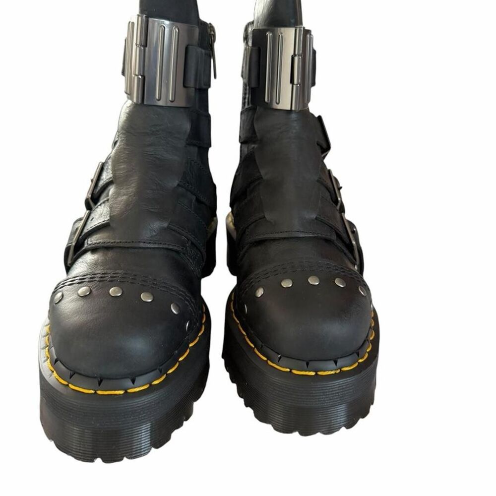 Dr-martens Women's Black Boots - Picture 2 of 8
